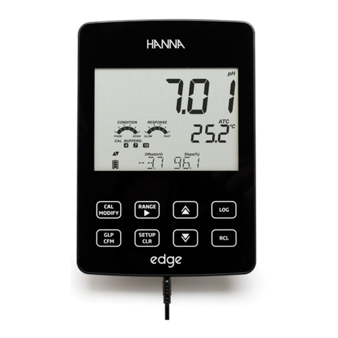 Hanna Instruments Edge HI 2020 User manual