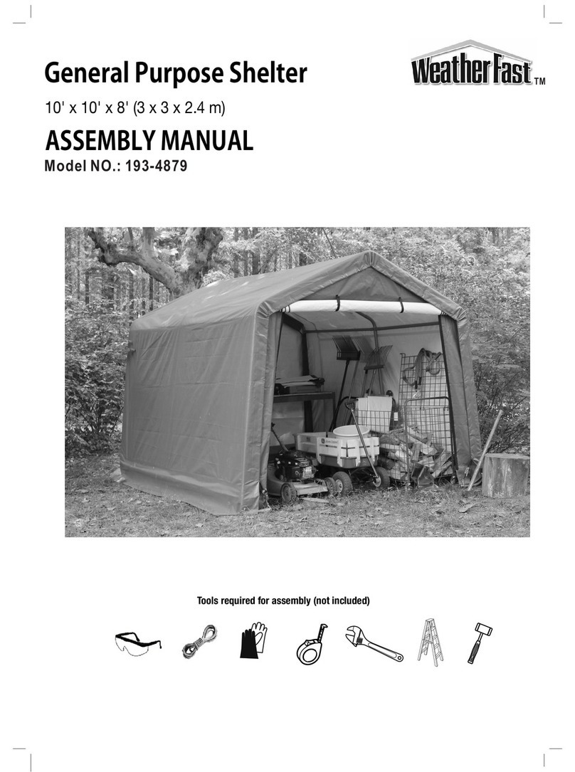 Weather Fast 193-4879 Assembly manual