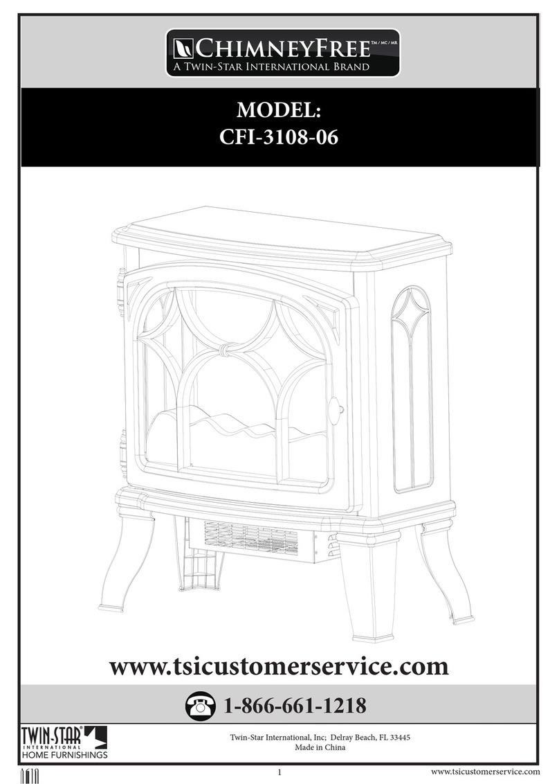 Chimney Free CFI-3108-06 instruction manual