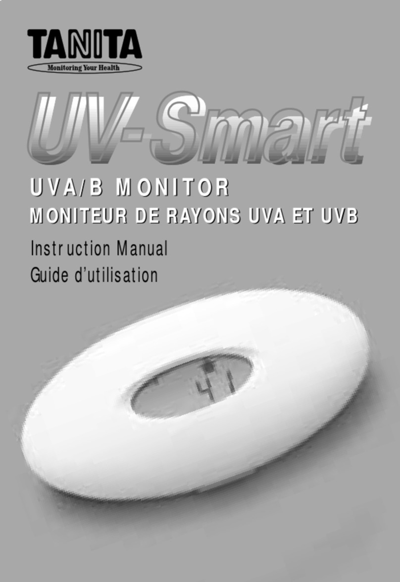 Tanita UV-Smart User manual