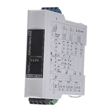Endress+Hauser Nivotester FTW325 operating instructions