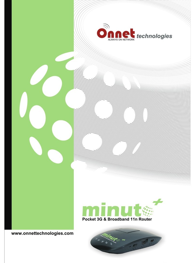 Onnet Minuto+ User manual