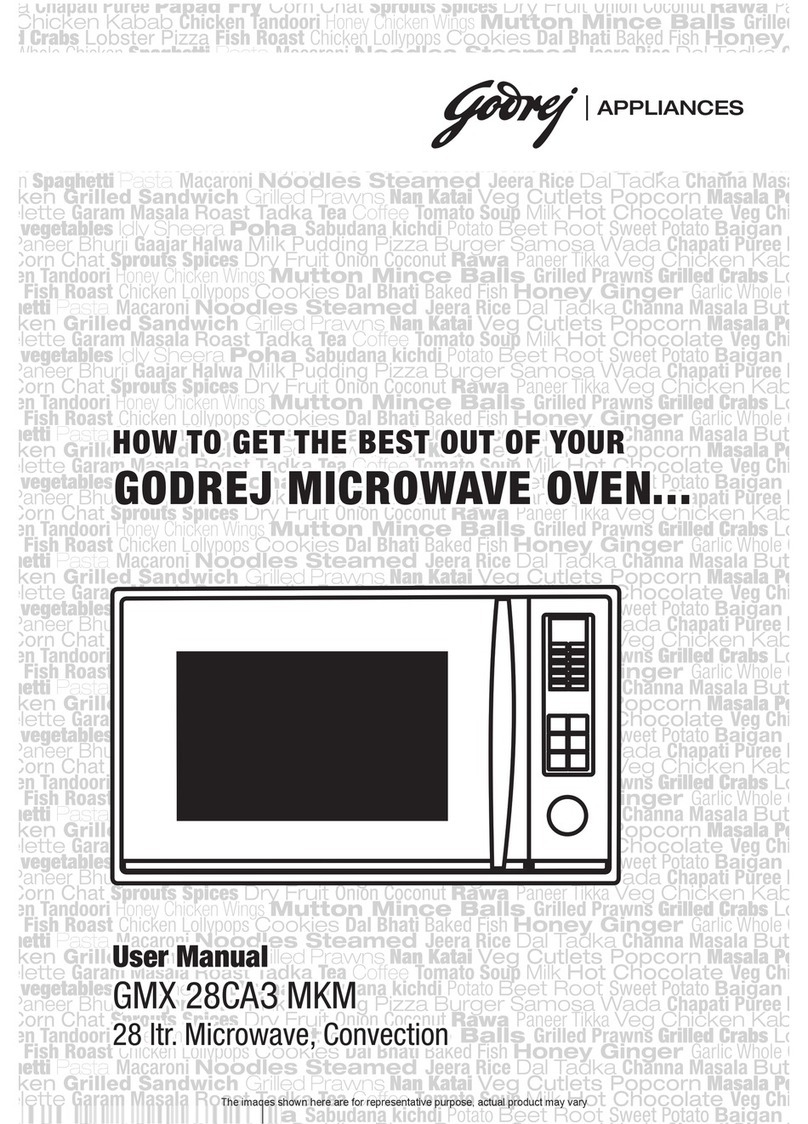 Godrej Appliances GMX 28CA3 MKM user manual