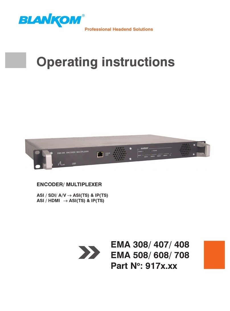 Aline EMA 308 9173.81 operating instructions