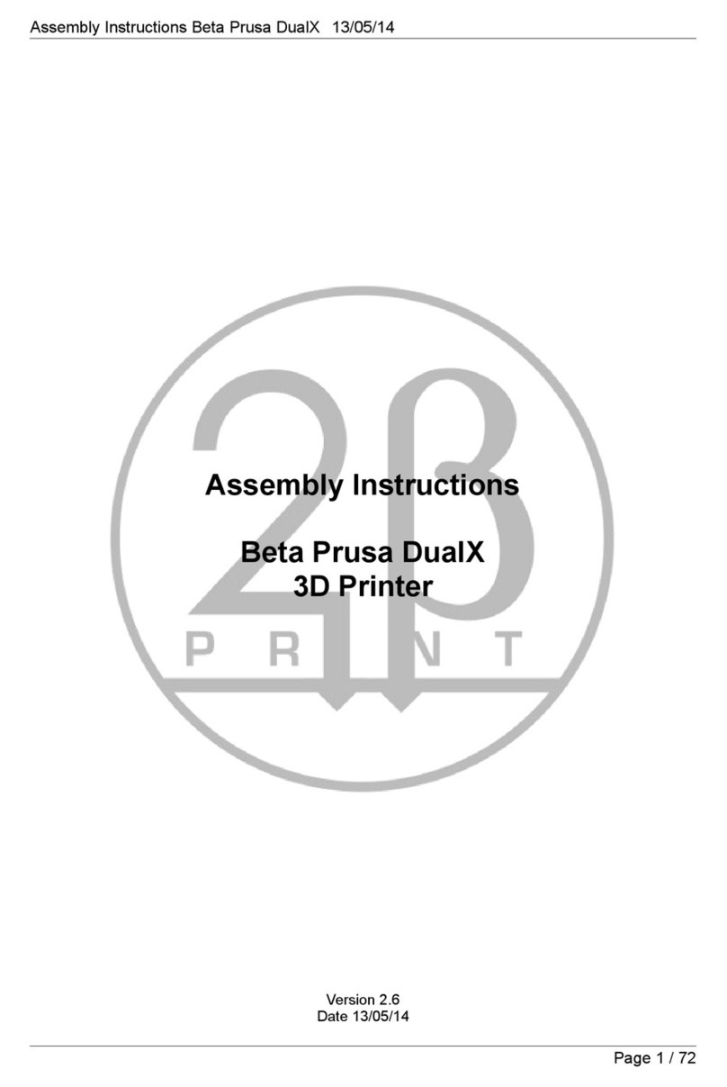 Beta Prusa DualX Assembly instructions