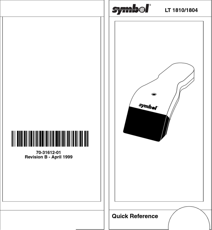 Symbol LT 1810 User manual