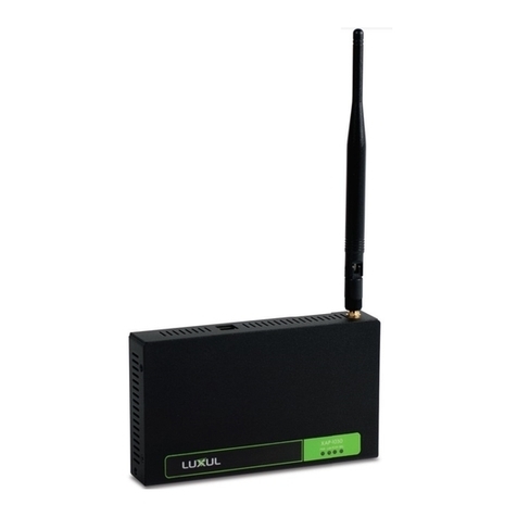 Luxul XAP-1030 User manual