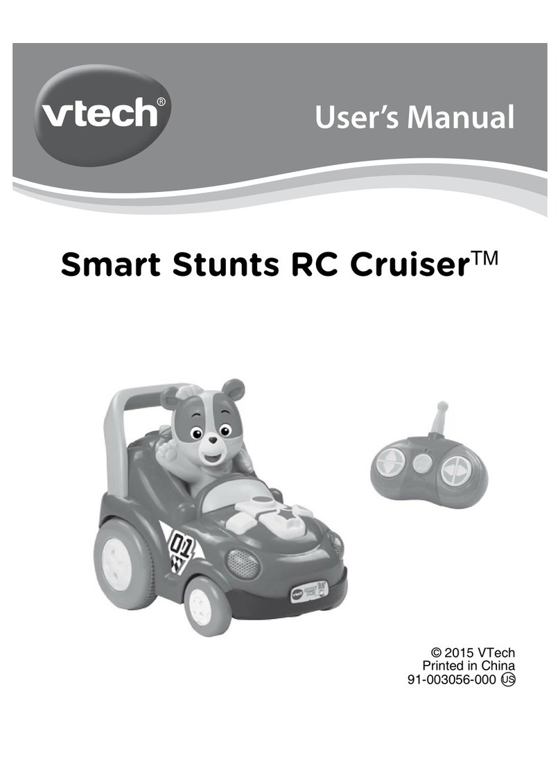 V-tech Smart Stunts RC Cruiser User manual