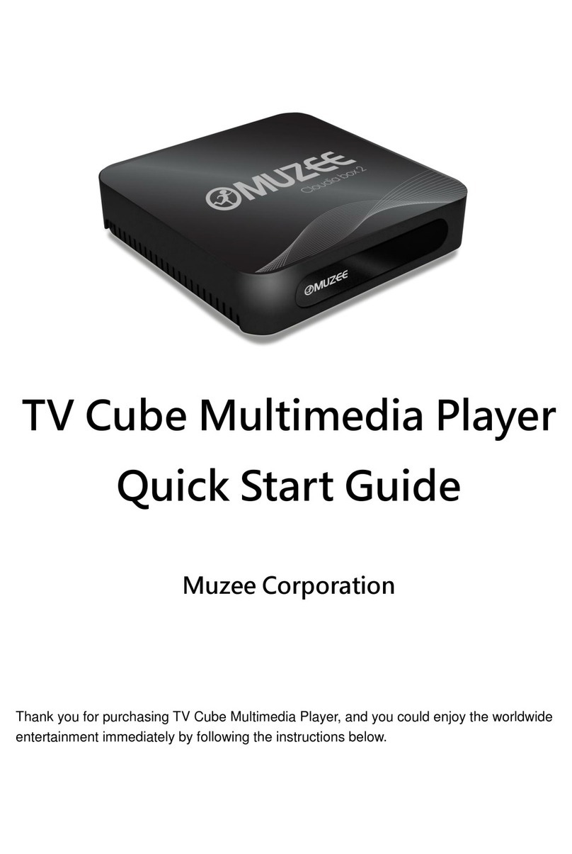 Muzee Cloudia box 2 quick start guide
