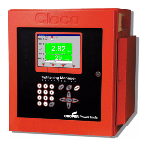 Cleco TME-100 Programming manual