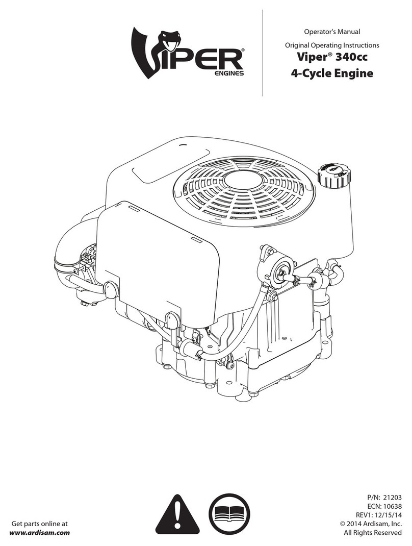 Viper 340cc 4-Cycle Engine Operator's manual Viper 340cc 4-Cycle Engine Operator's manual