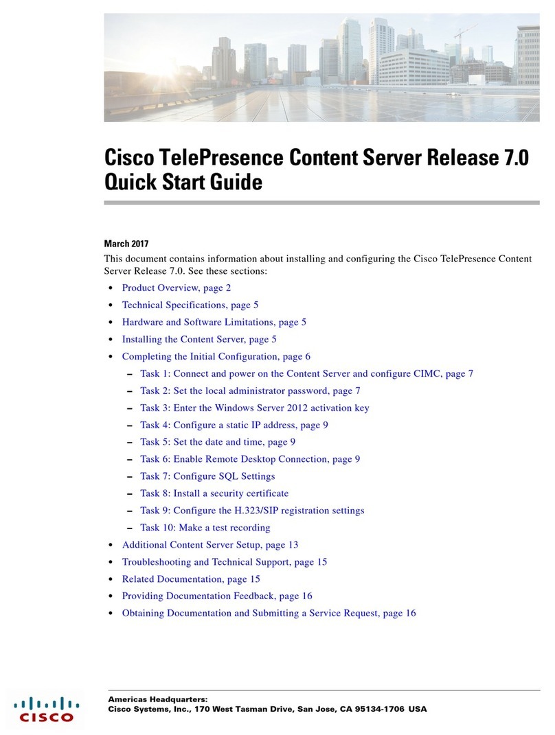Cisco UCS C220 User manual