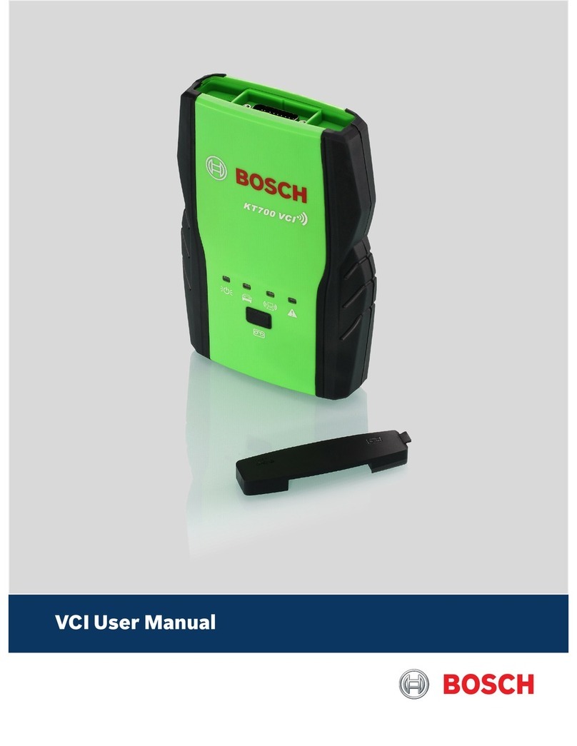 Bosch KT700VCI user manual