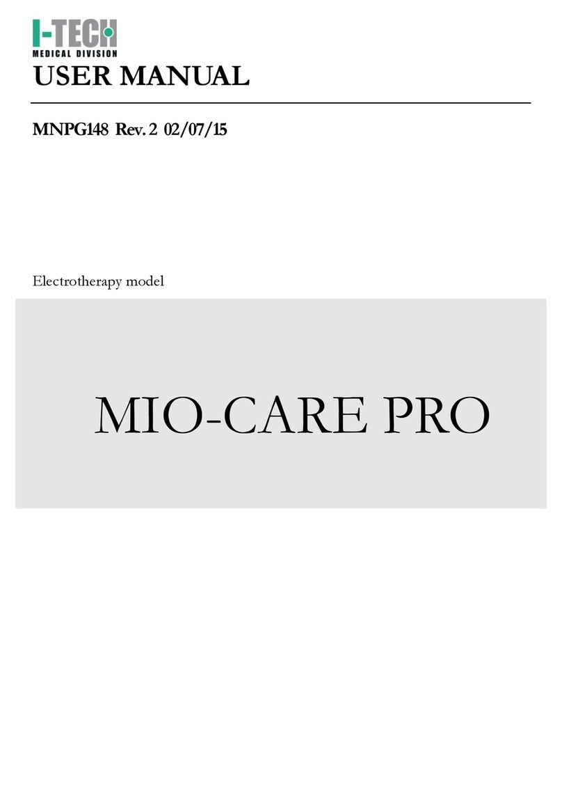 I-Tech MIO-CARE PRO user manual