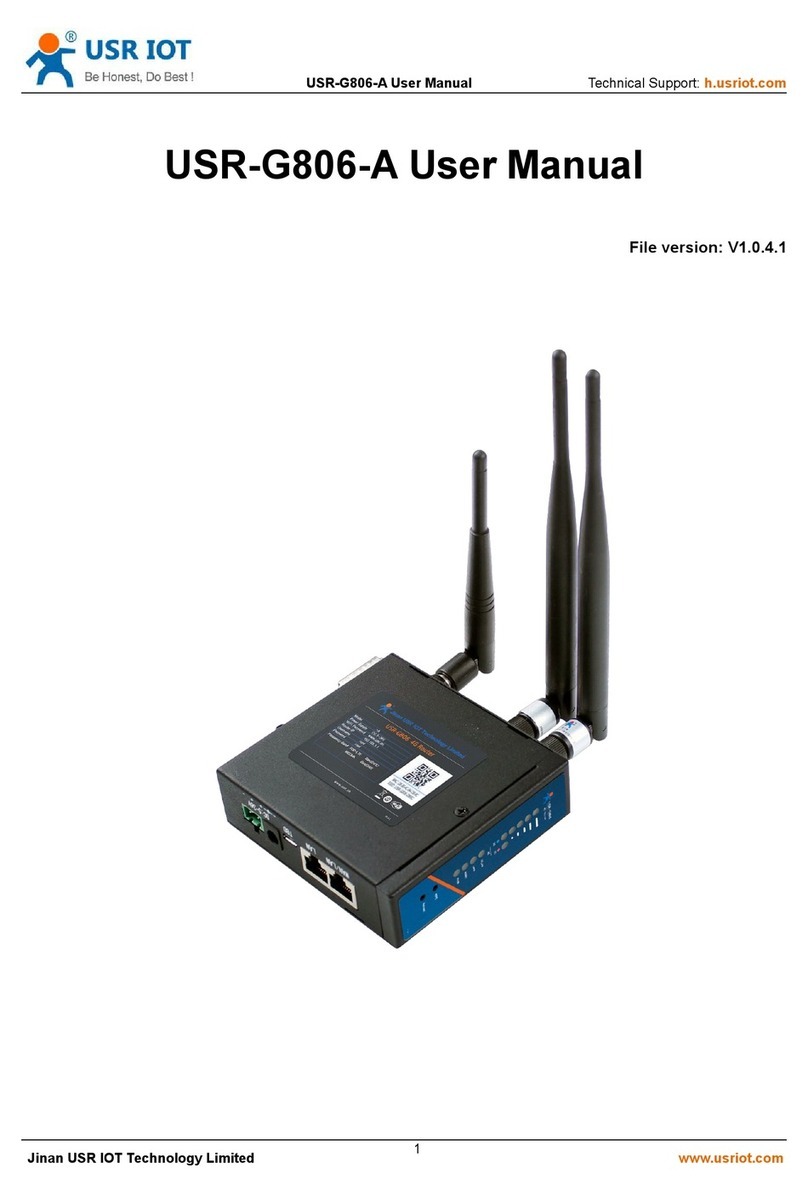 USR IOT USR-G806-A user manual