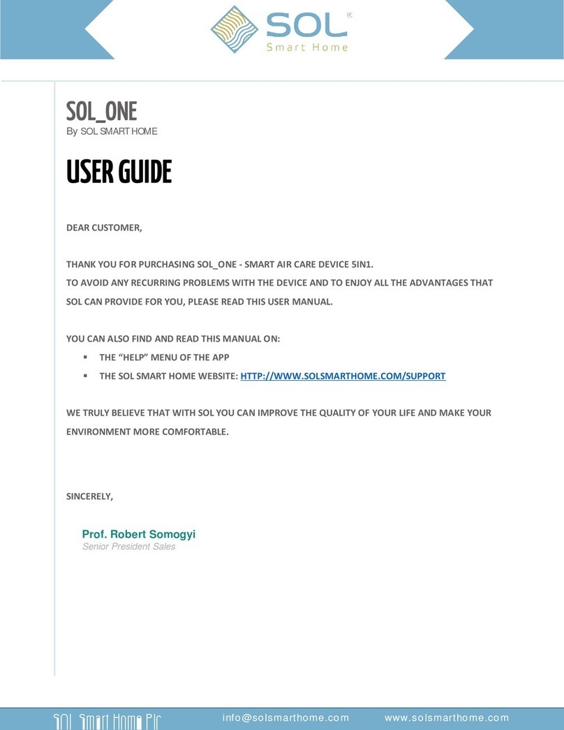 Sol SOL-ONE user guide