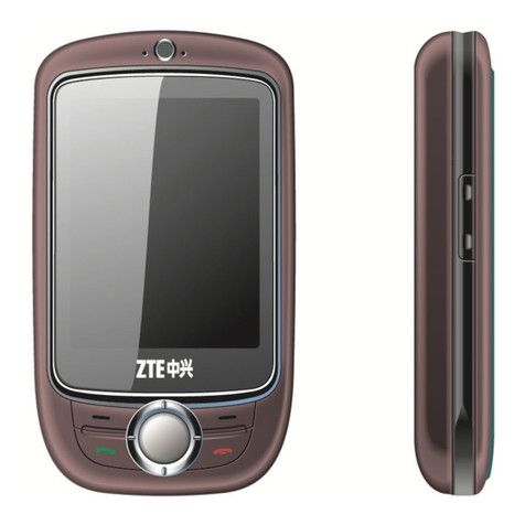 ZTE-G X760 User manual