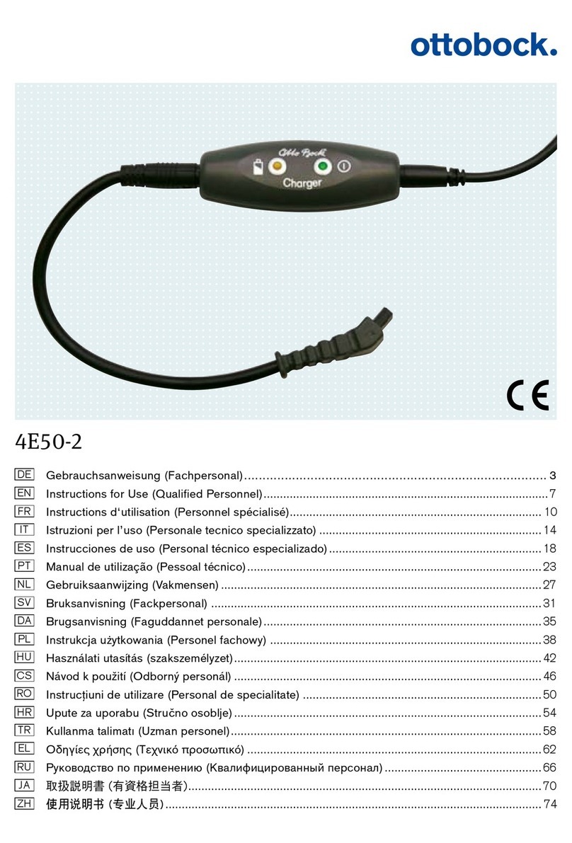Otto Bock 4E50-2 Instructions for use