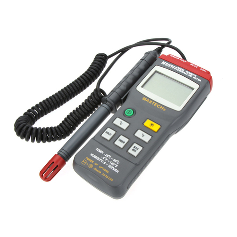 Mastech MS6503 User manual Mastech MS6503 User manual