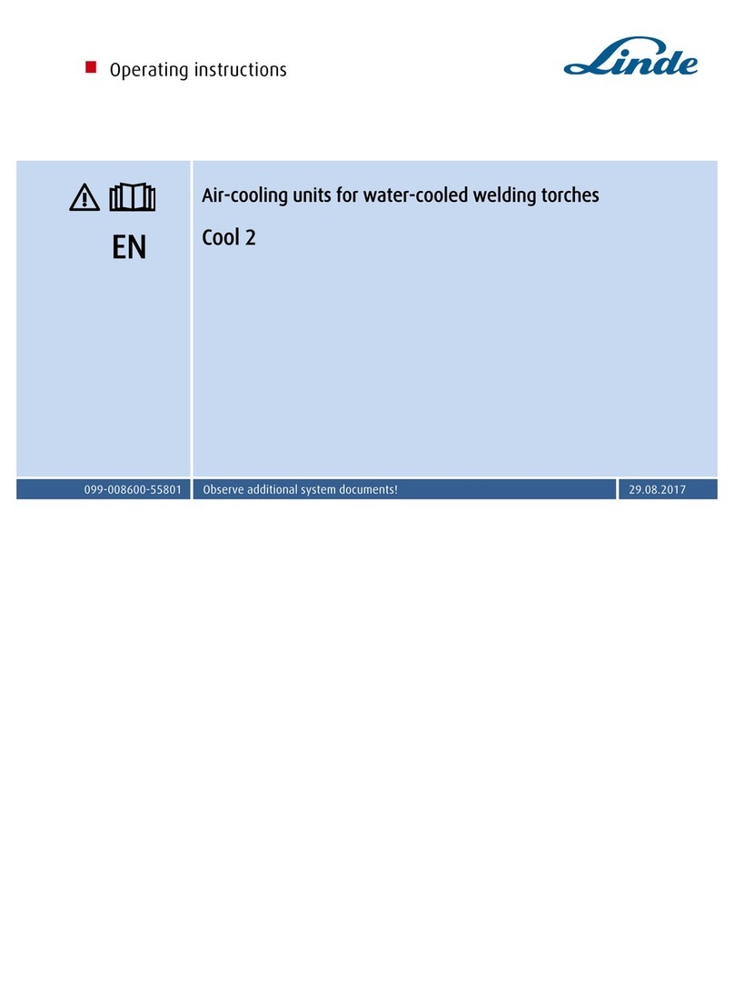 Linde ARCLINE Cool 2 operating instructions