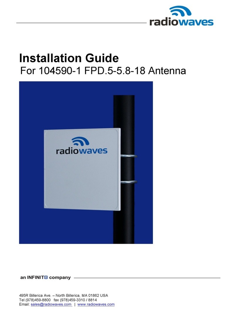 RadioWaves 104590-1 FPD.5-5.8-18 installation guide