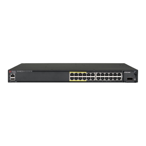 Brocade Communications Systems ICX 7250 series User manual
