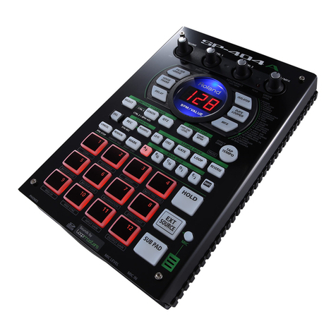 Roland SP-404A User manual