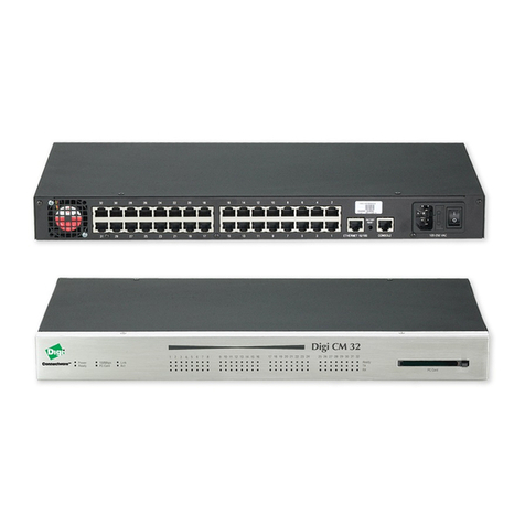 Digi Digi CM 32 user guide