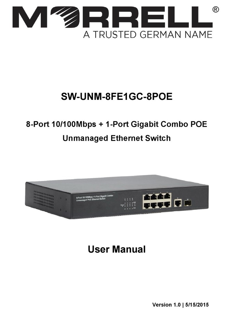 MO-EL SW-UNM-8FE1GC-8POE user manual