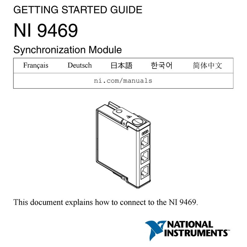 National Instruments NI 9469 User manual