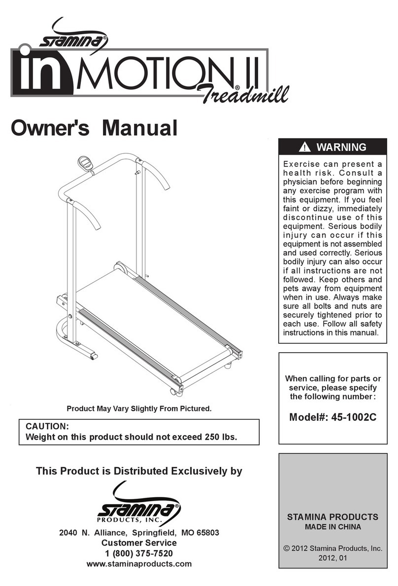Stamina InMotion II 45-1002C User manual