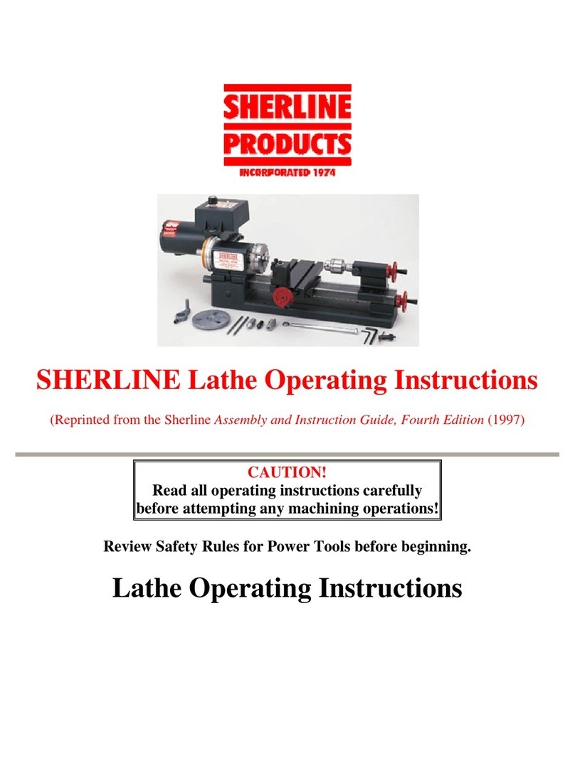 Sherline Products 4410 User manual