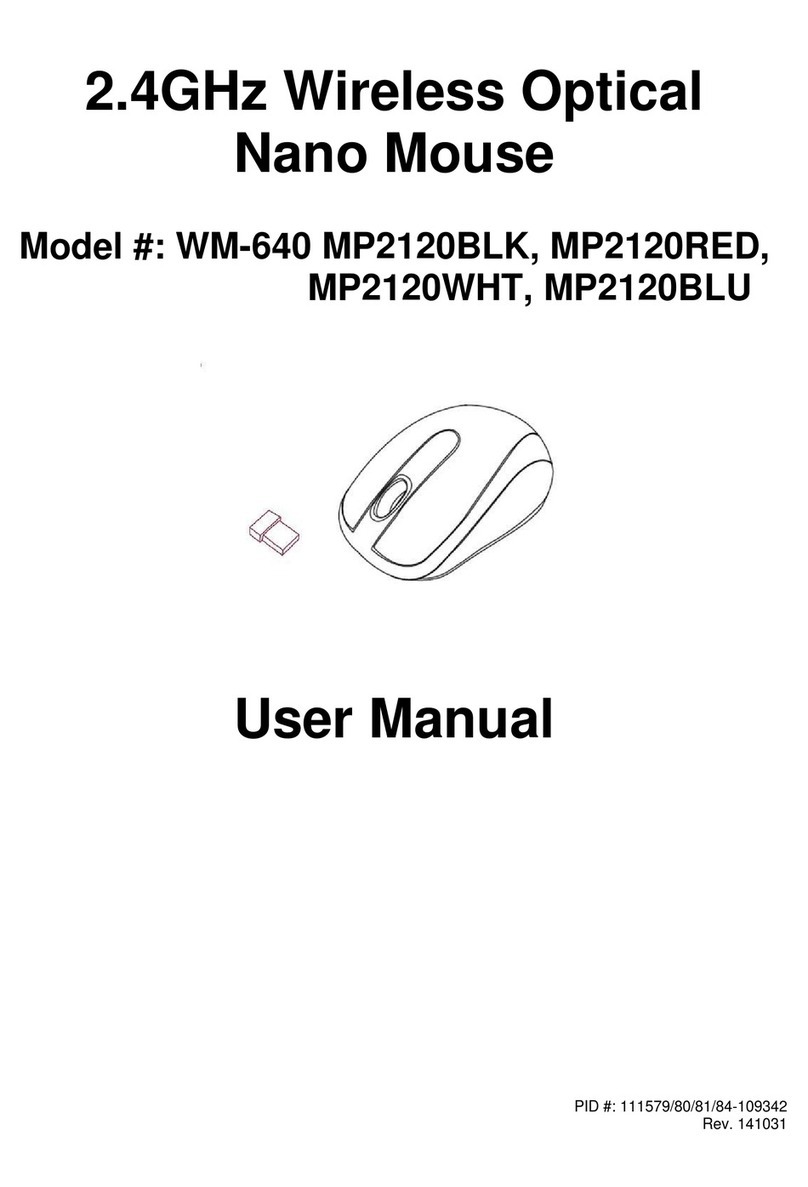 Wintop WM-640 MP2120BLK user manual
