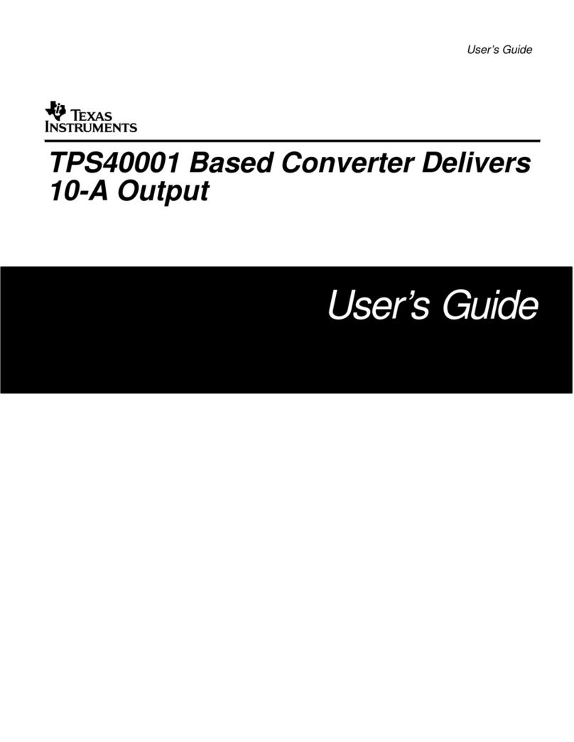 Texas Instruments TPS40001 user guide Texas Instruments TPS40001 user guide