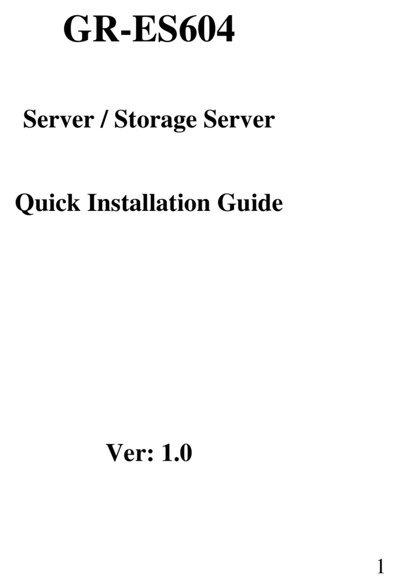 Gigabyte GR-ES604 Quick installation guide
