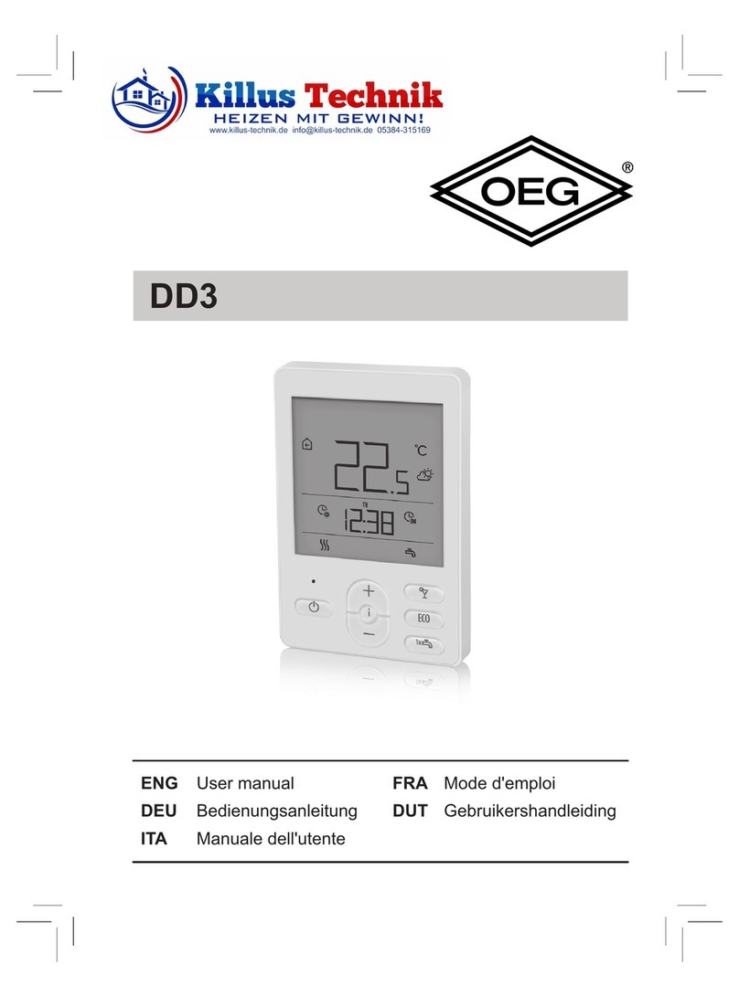 OEG DD3 user manual