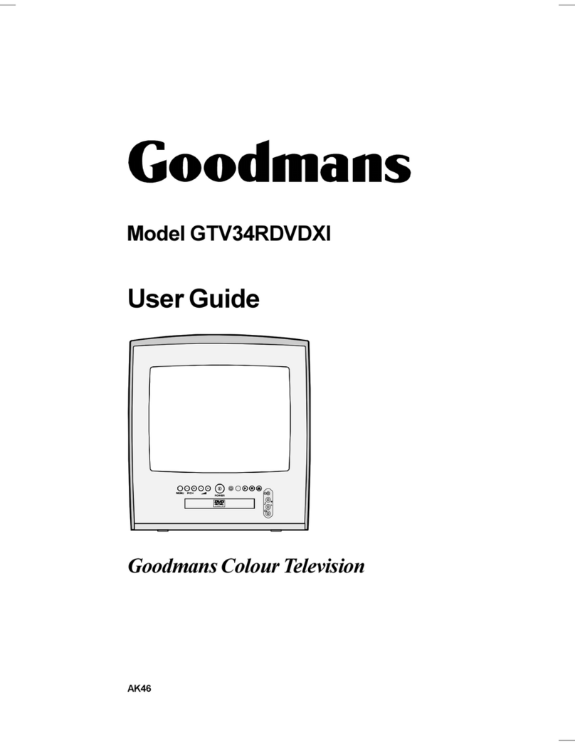 Goodmans GTV34RDVDXI User manual
