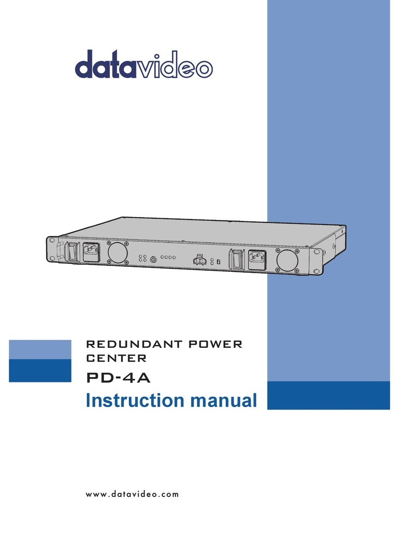 Data Video PD-4A instruction manual