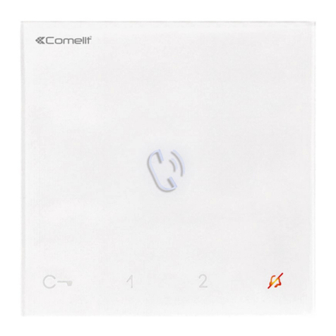 Comelit Mini 6750W User manual