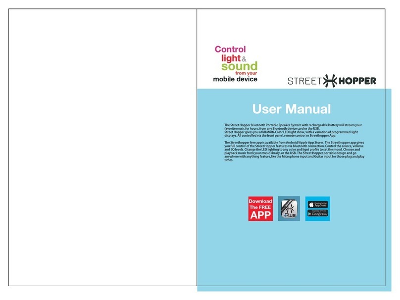Street Hopper 6+ user manual