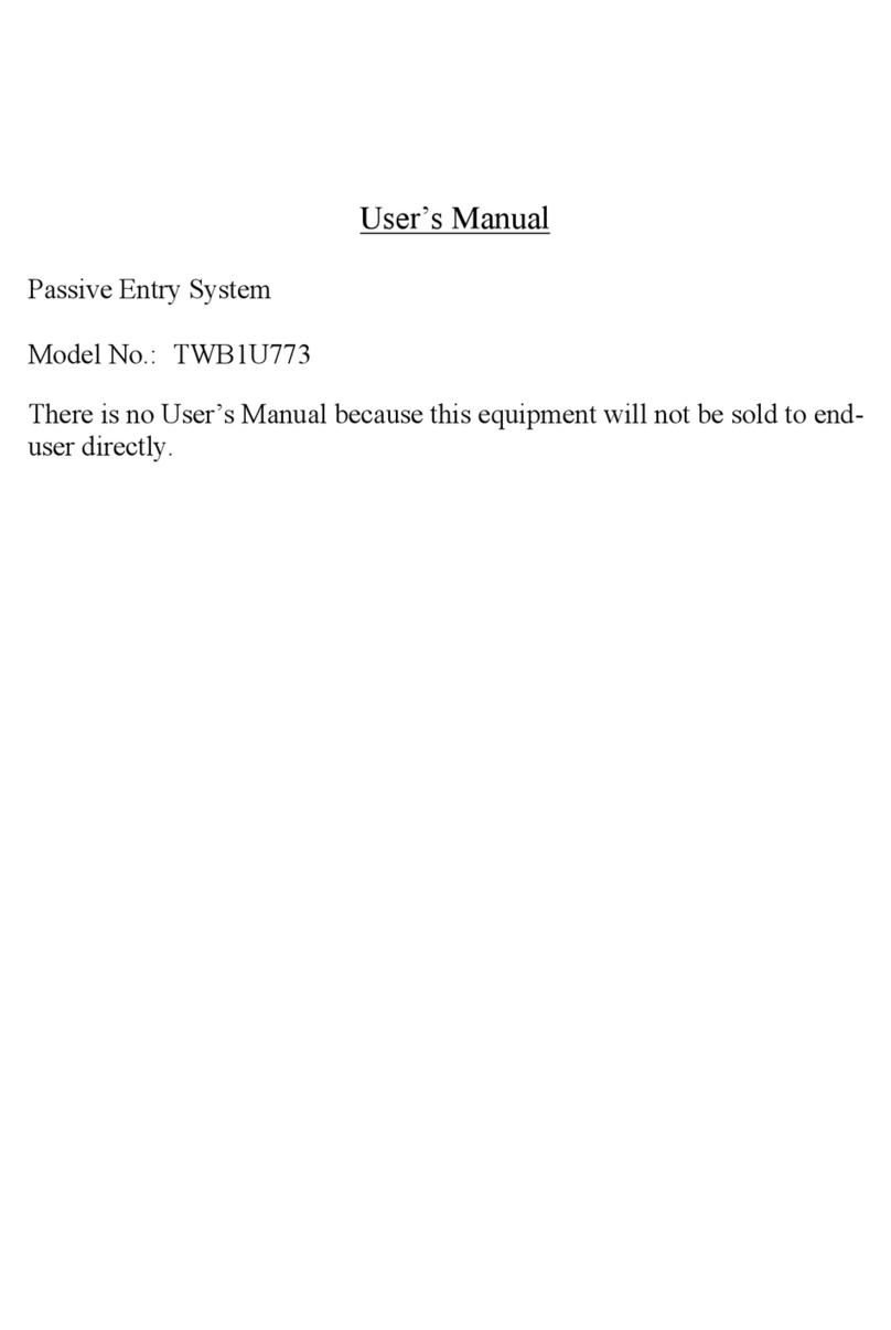 Alps Electric TWB1U773 user manual Alps Electric TWB1U773 user manual