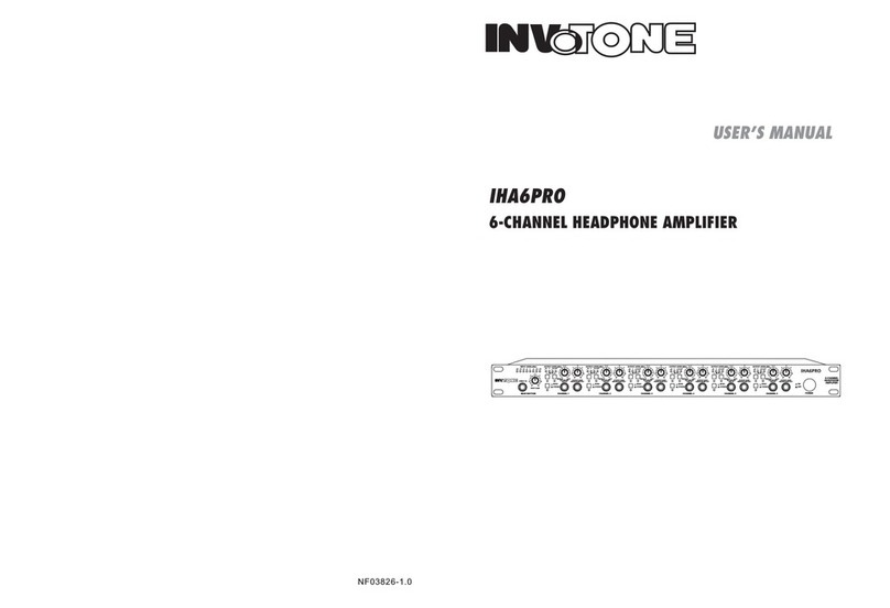 Invotone IHA6PRO user manual