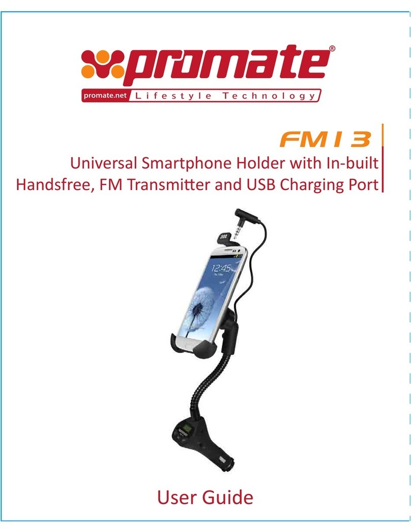 Promate FM13 User manual