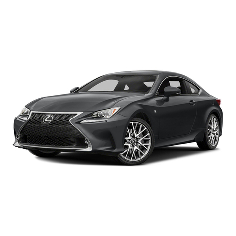 Lexus RC200T 2016 User manual Lexus RC200T 2016 User manual
