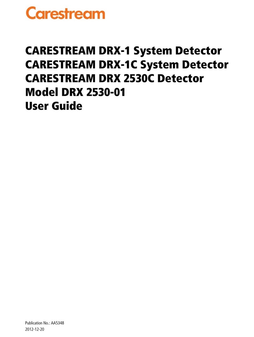 Carestream DRX-1 User manual