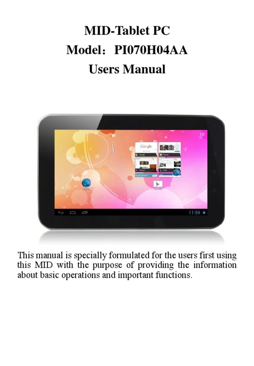 Xiangde Electronic Technologies PI070H04AA user manual