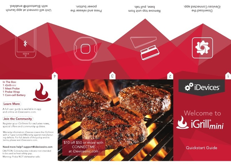 iDevices IGRILL MINI quick start guide