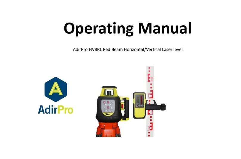 AdirPro HV8RL operating manual