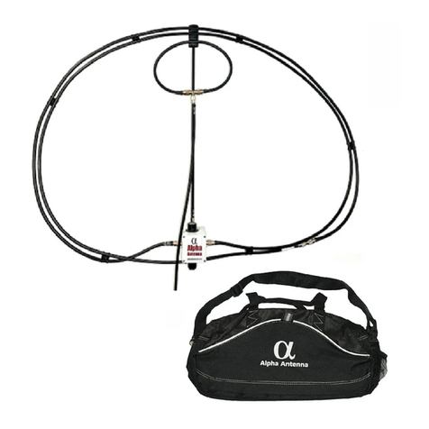 Alpha Antenna Alpha QRP Loop Antenna User manual Alpha Antenna Alpha QRP Loop Antenna User manual