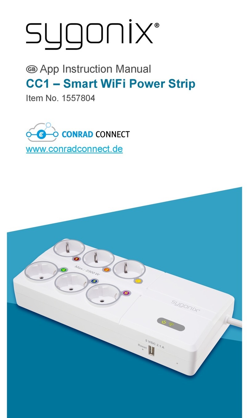 Sygonix CC1 1557804 User manual